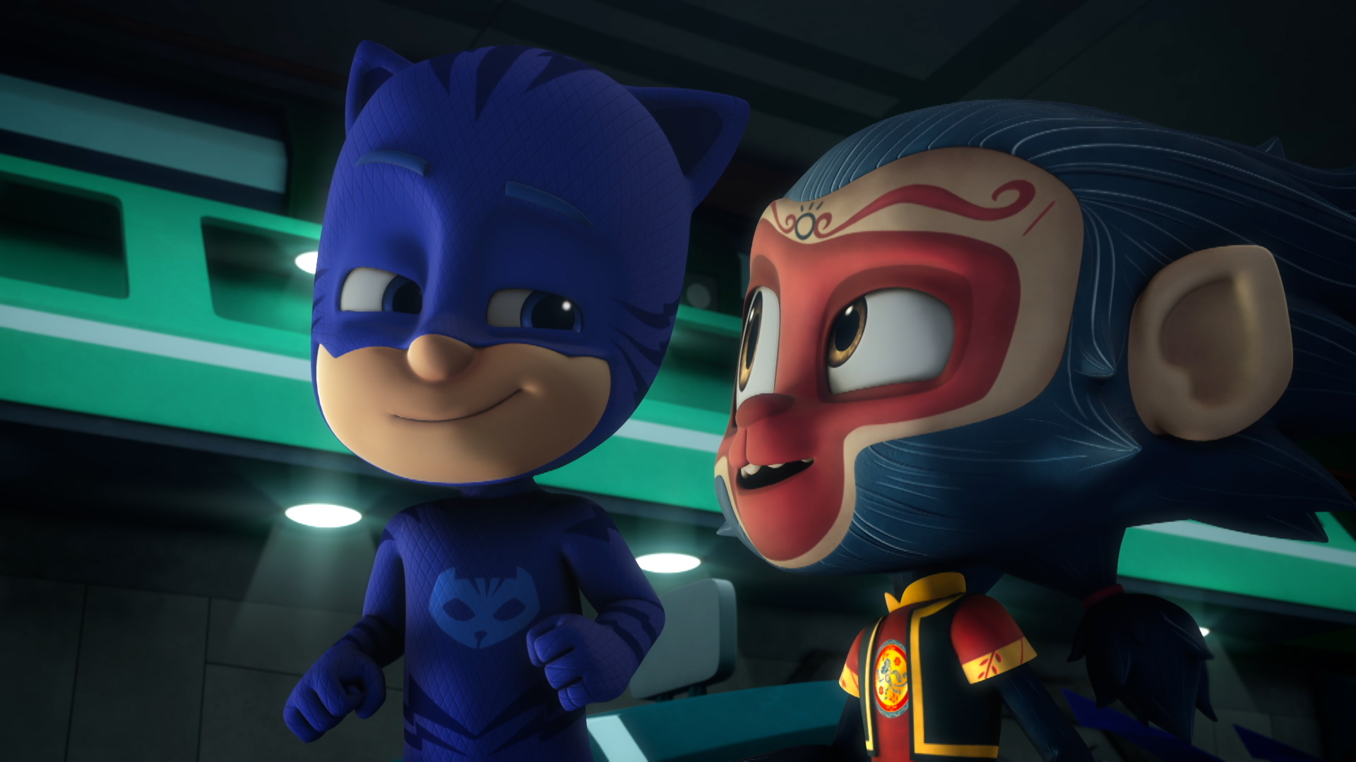 【パジャマスク】「モンキー・グーのにんむ」