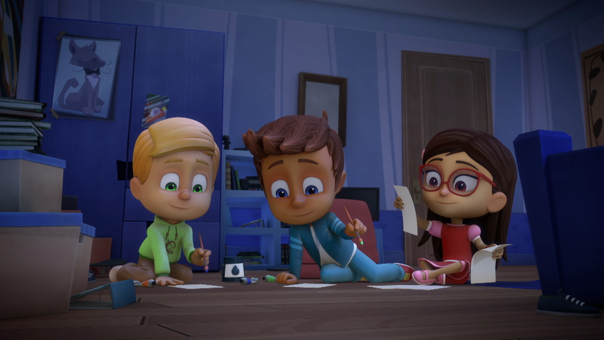 【パジャマスク】「なぞの おめん」