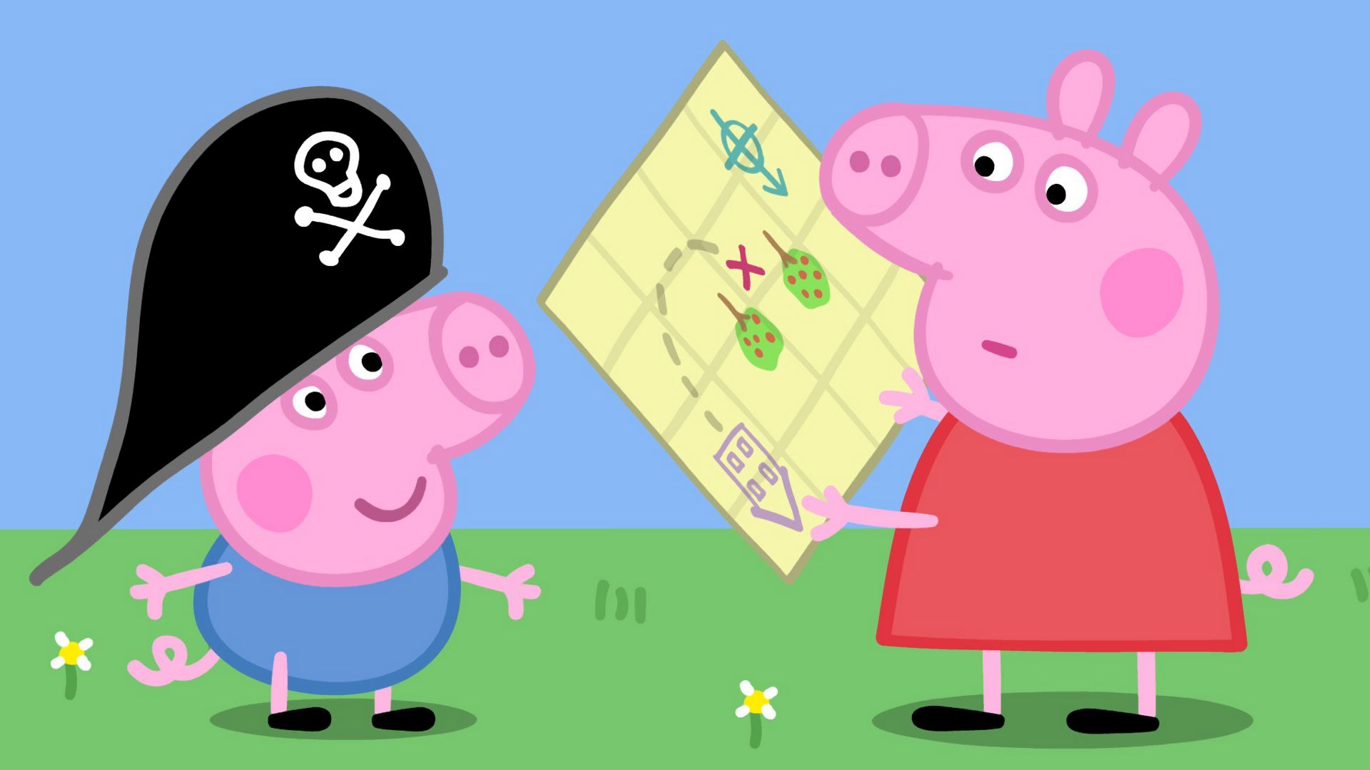 【ペッパピッグ】「たからさがし」「ボールとりゲーム」／【パジャマスク】「ゲッコーのこえ」