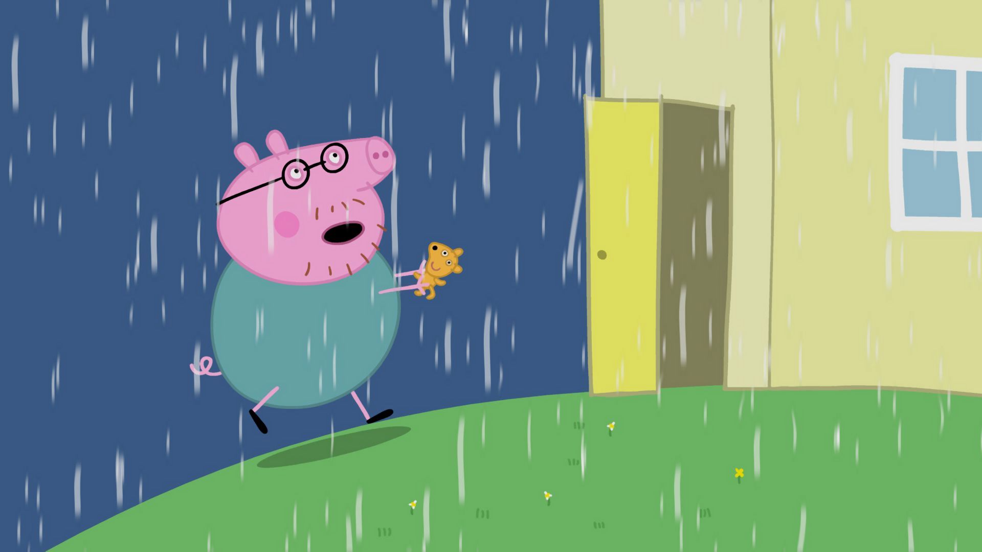 【ペッパピッグ】「おおあらし」「くるまのおそうじ」／【パジャマスク】「ゲッコーときえたゲッコー・モービル」