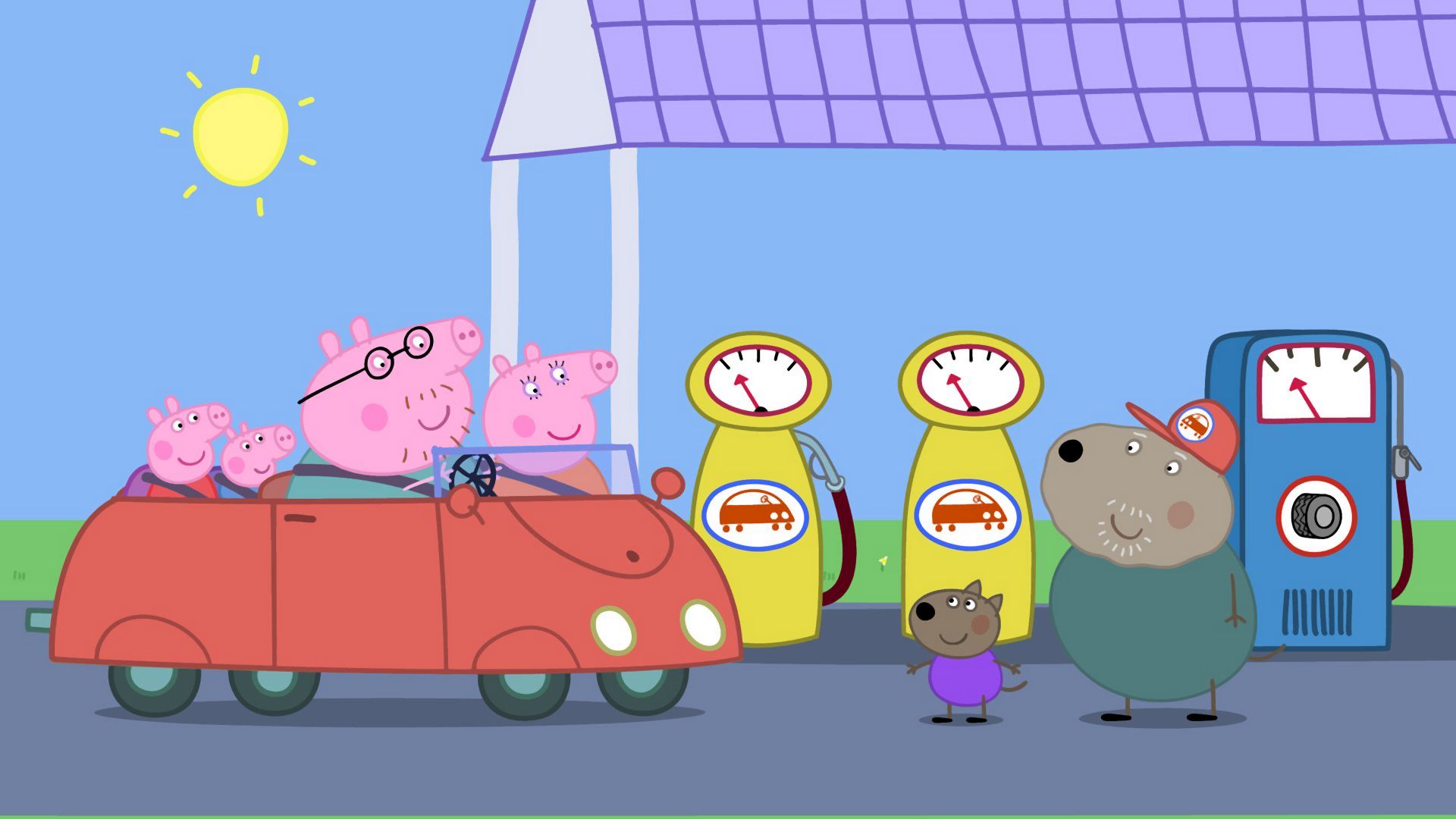 【ペッパピッグ】「ダニーのおじいちゃんのこうじょう」「きりのひ」／【パジャマスク】「アウレットのあたらしいうごき」