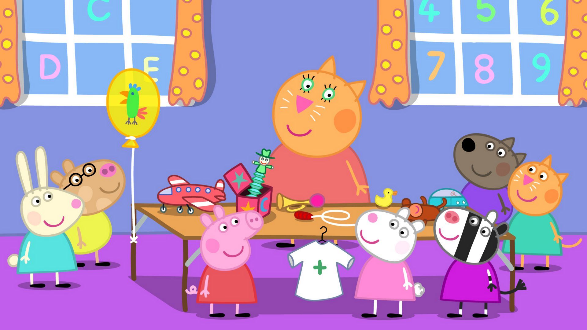 【ペッパピッグ】「バザー」「スイミング」／【パジャマスク】「ちょうおんそくアウレット」