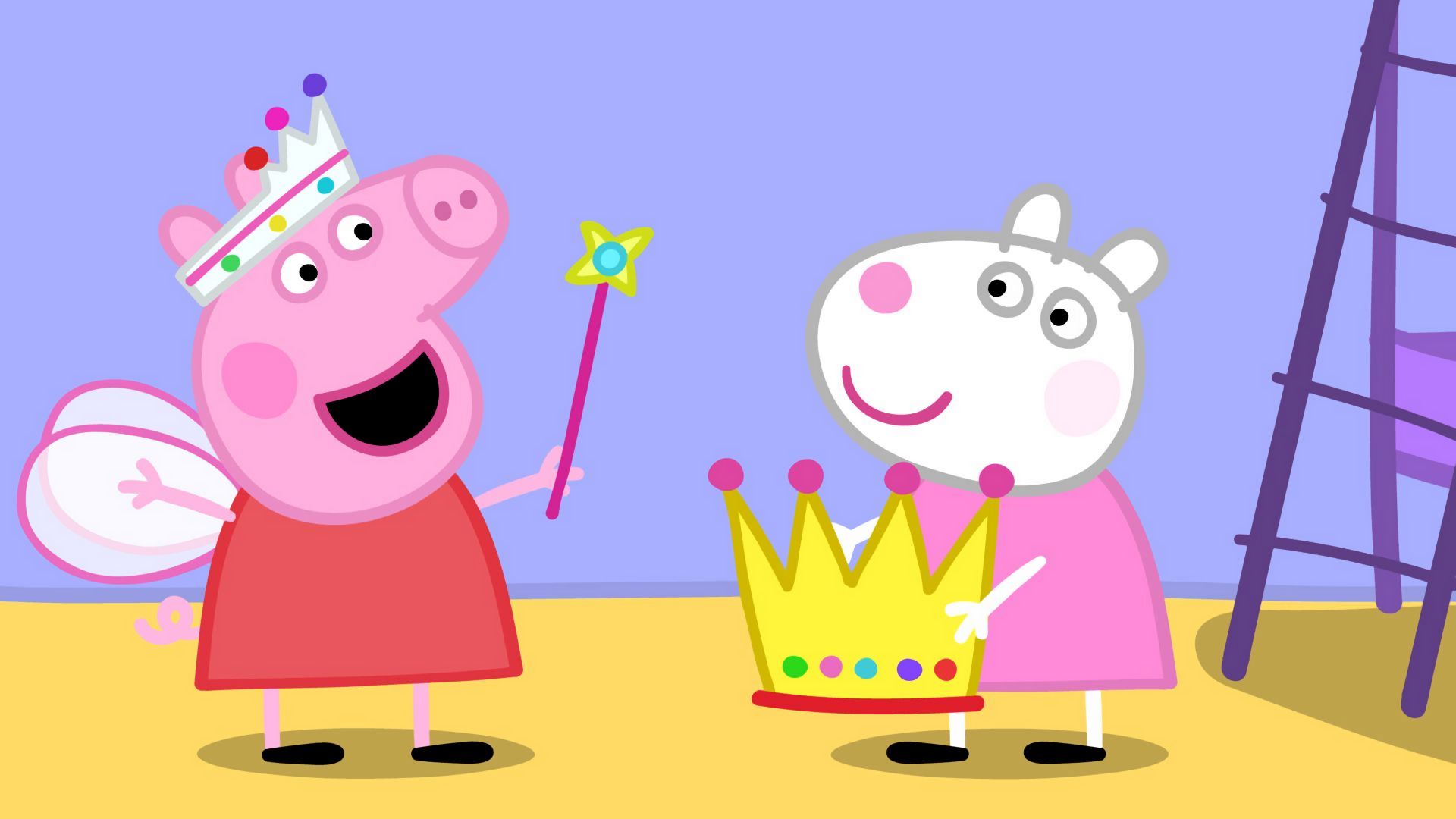 【ペッパピッグ】「くうそうのおともだち」「おえかき」／【パジャマスク】「キャットボーイがいっぱい」