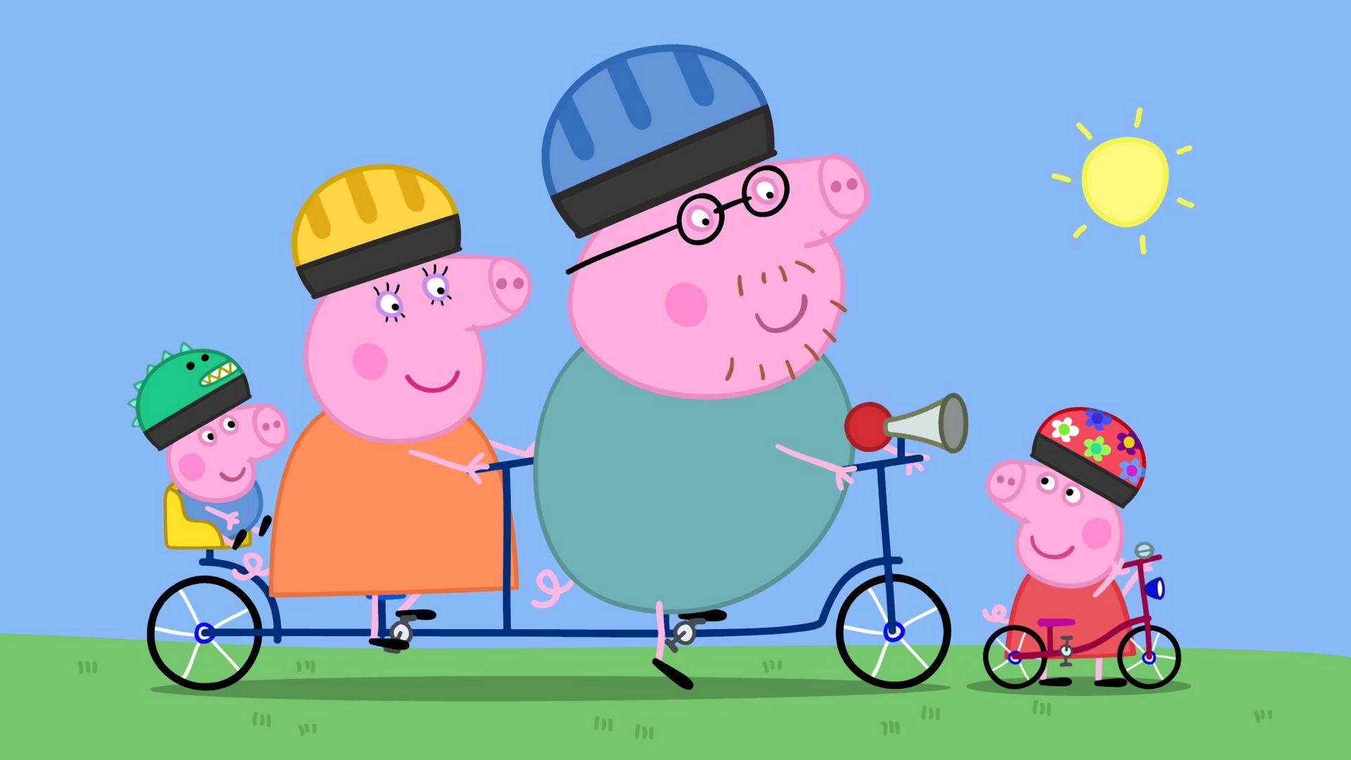 【ペッパピッグ】「サイクリング」「ひみつきち」／【パジャマスク】「ゲッコーは わるくない」