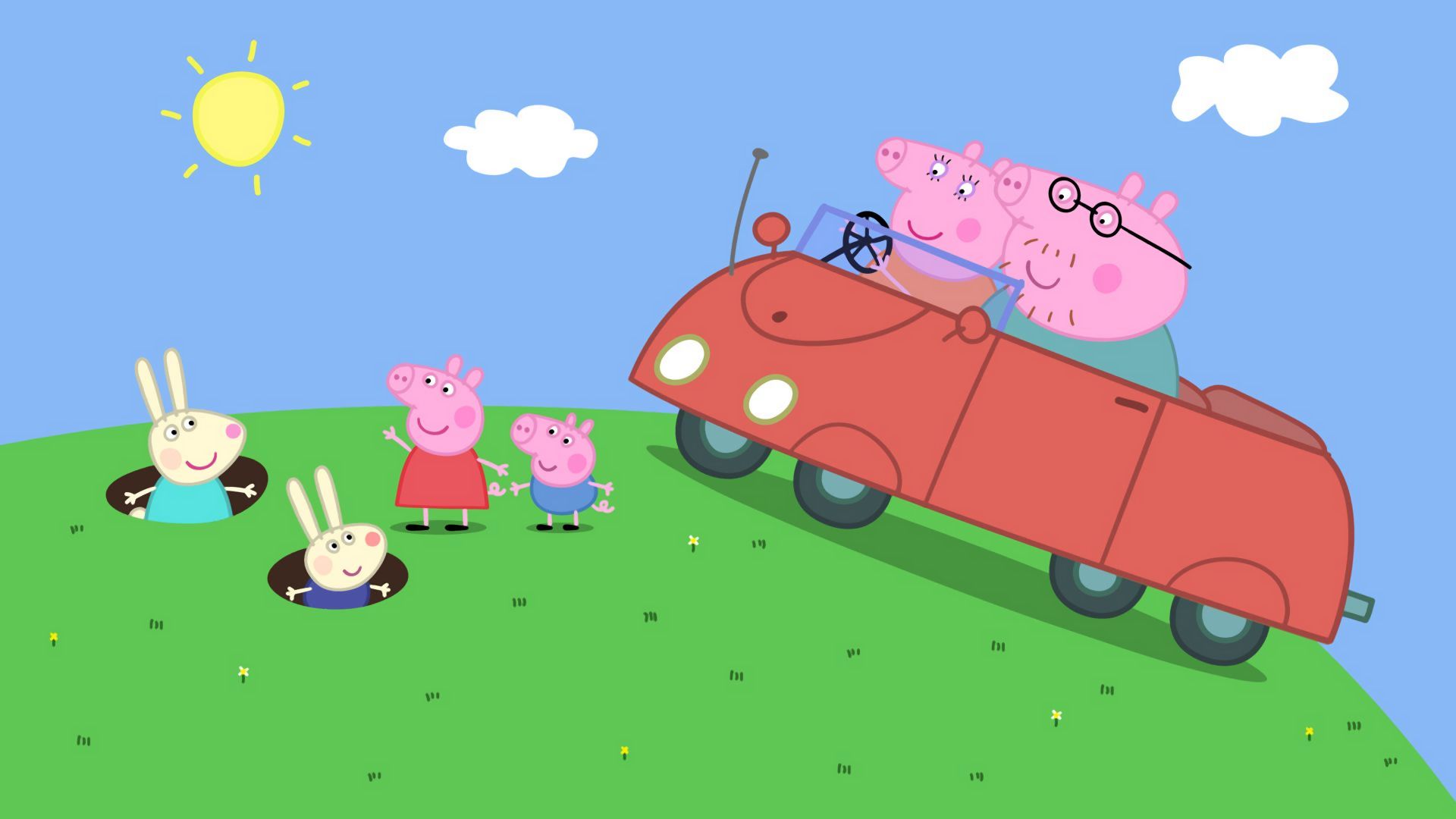 【ペッパピッグ】「うさぎのレベッカ（レベッカラビット）」「おさんぽコース」／【パジャマスク】「キャットボーイとルナ・ドーム」