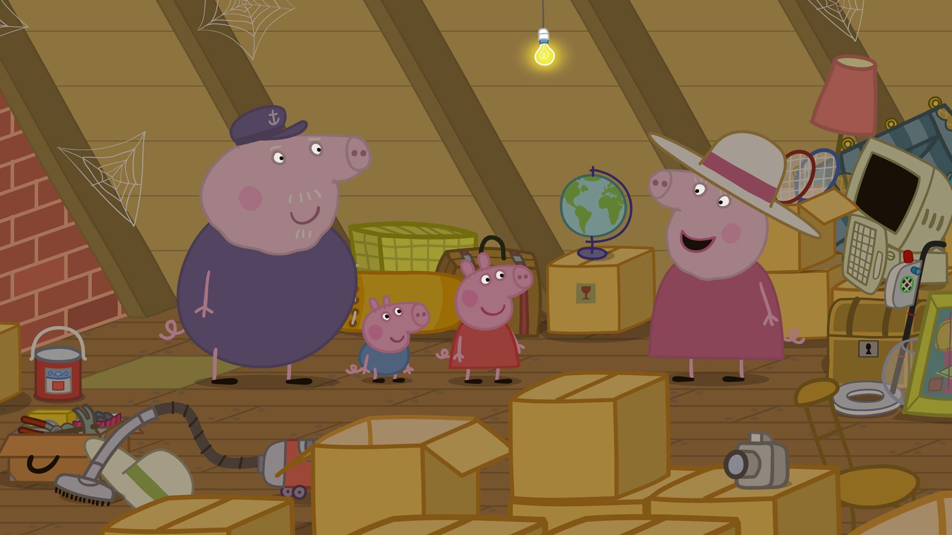 【ペッパピッグ】「グランマとグランパのやねうら」「キャプテン・ダディピッグ」／【パジャマスク】「とびたて！アウレット」