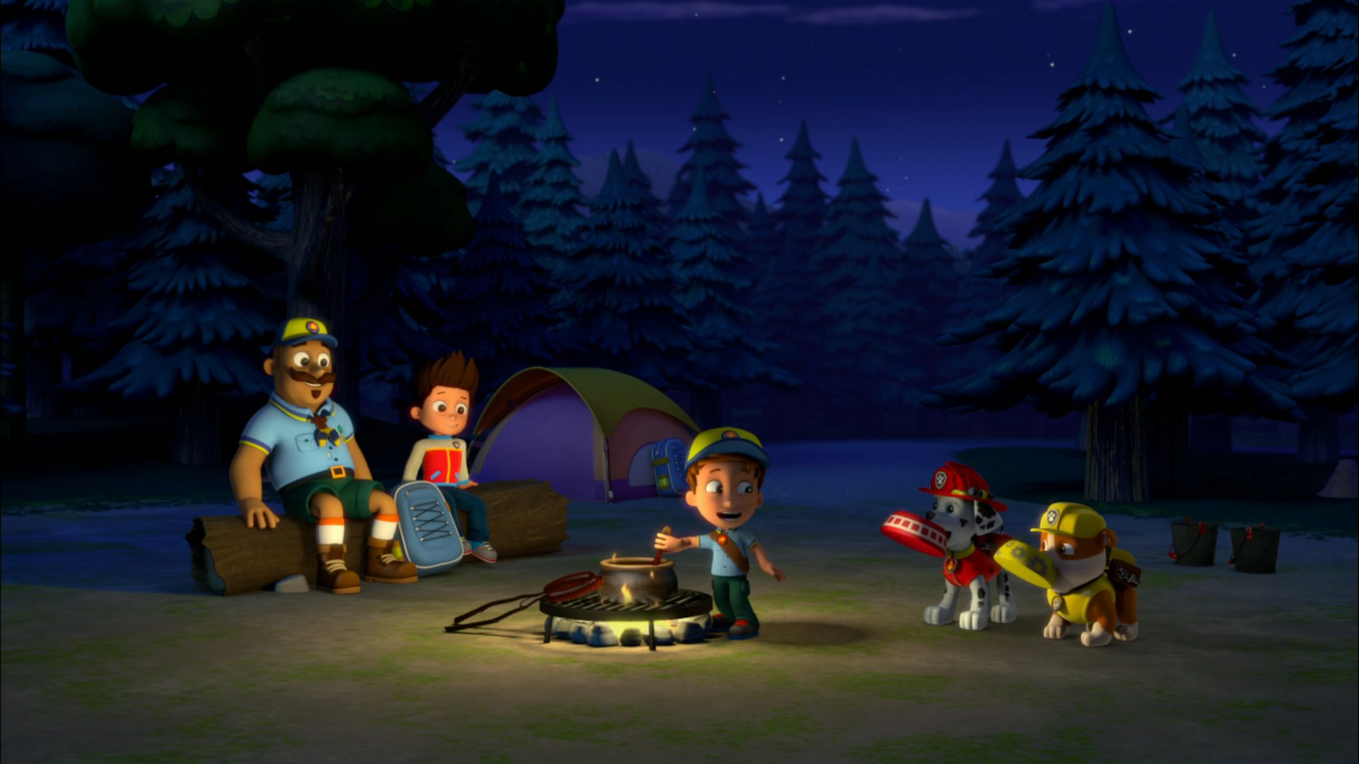 （吹替版）パウ・スカウトで たきび！／パウ・パトロールのたいへんないちにち