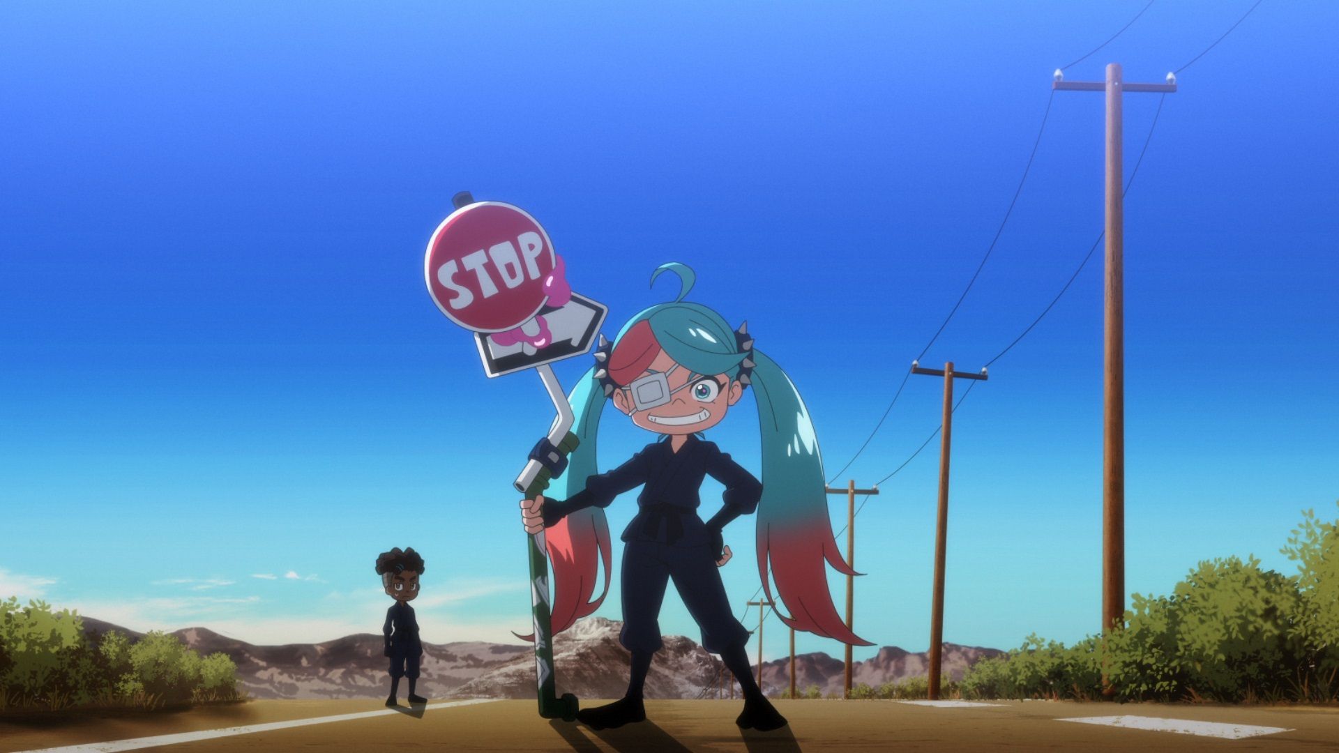 夕陽に向かって帰れ