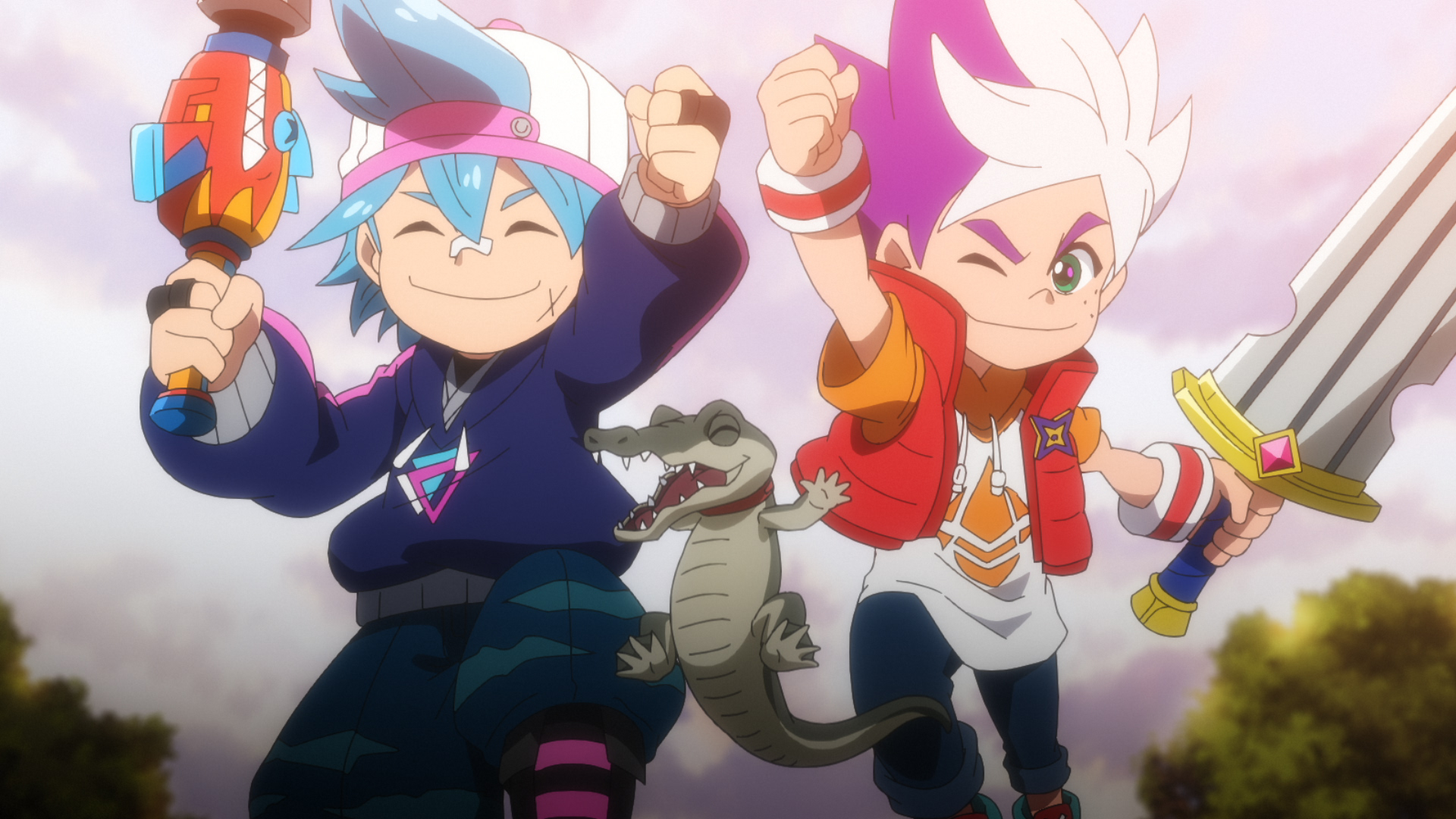 カッペイ、ワニを届ける