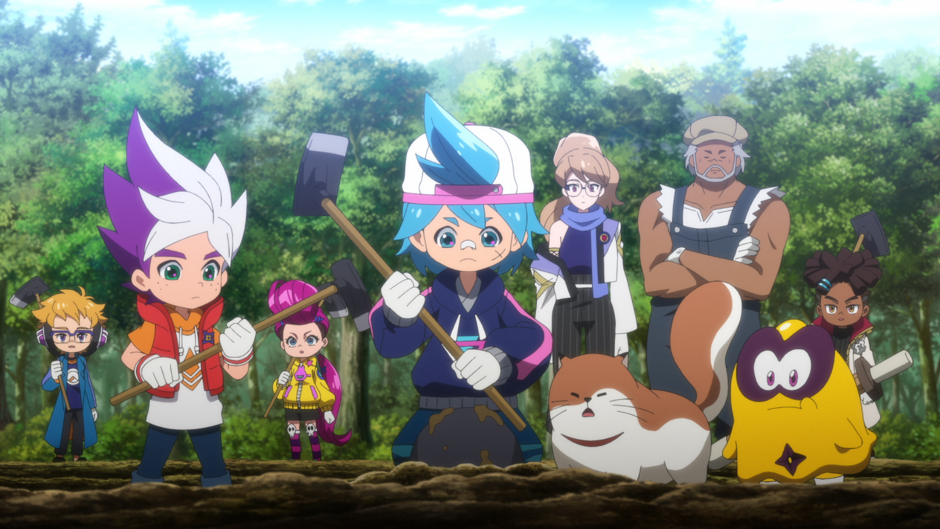 タイラーと親父の畑