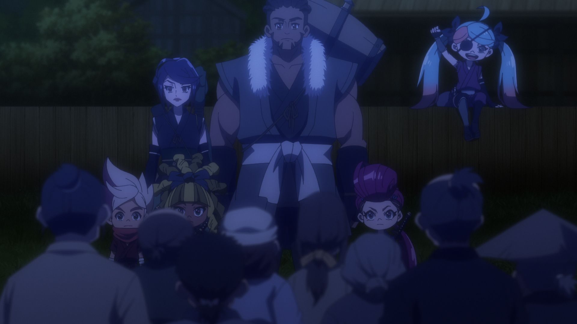 夜にともる命の灯火