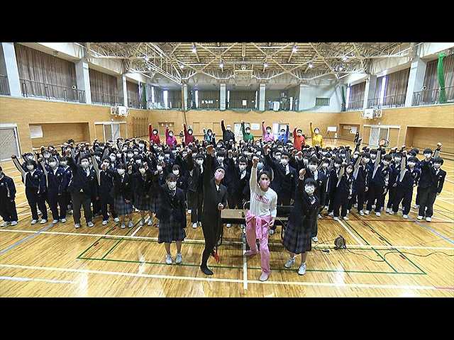 中学生と大爆笑コント?大和町を全力PR!