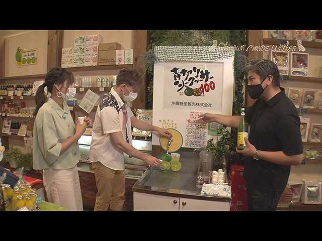 県内作家の作品委託販売とシークヮーサー