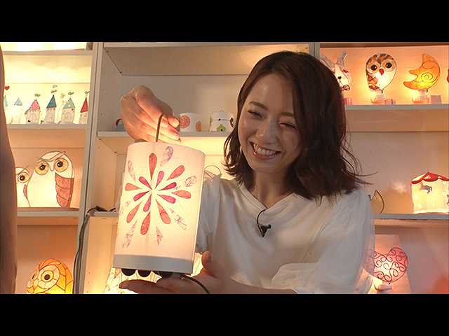 #6 内田嶺衣奈アナ、手作りランタンを体感!