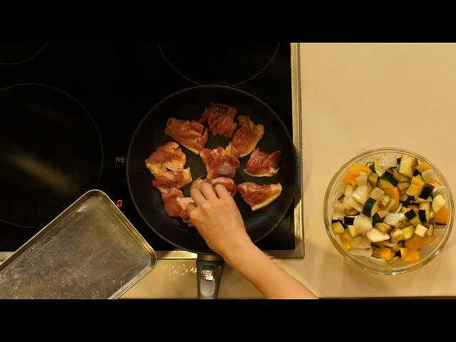 比内地鶏ラタトゥイユ煮込み