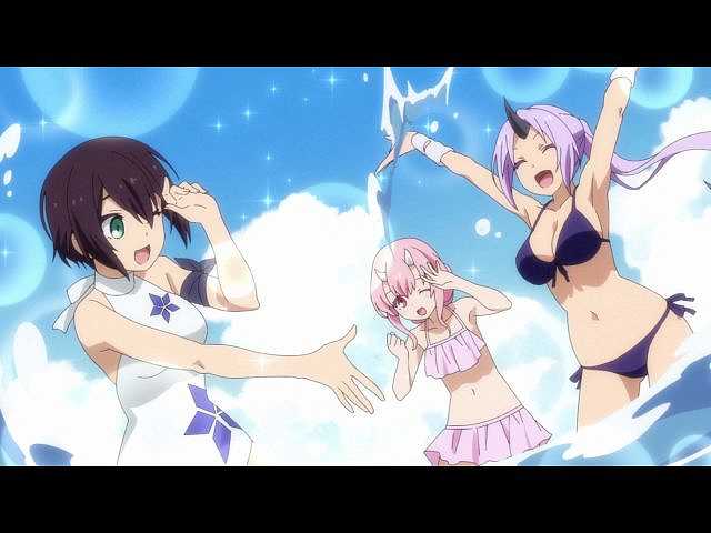4日記 水着で一日