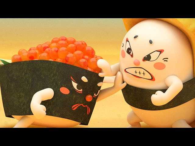 1番 たまご たいけつ!
