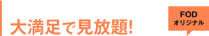 人気のオリジナルドラマが大満足で見放題！